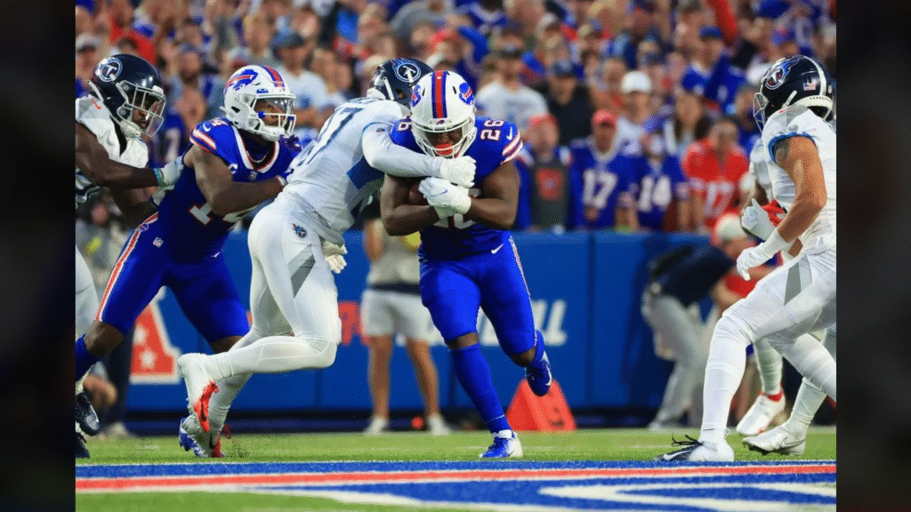 Tennessee Titans vs Buffalo Bills Match Player Stats