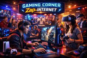 Gaming Corner Zap‑Internet