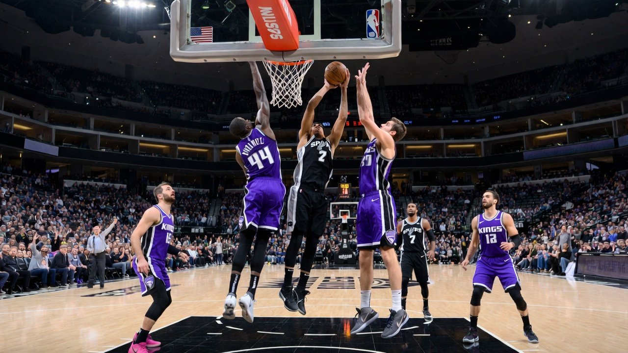 San Antonio Spurs vs Sacramento Kings Match Player Stats