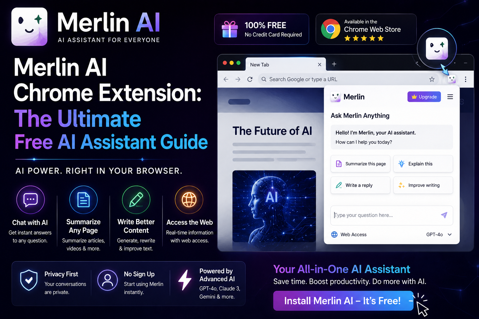 Merlin AI Chrome Extension