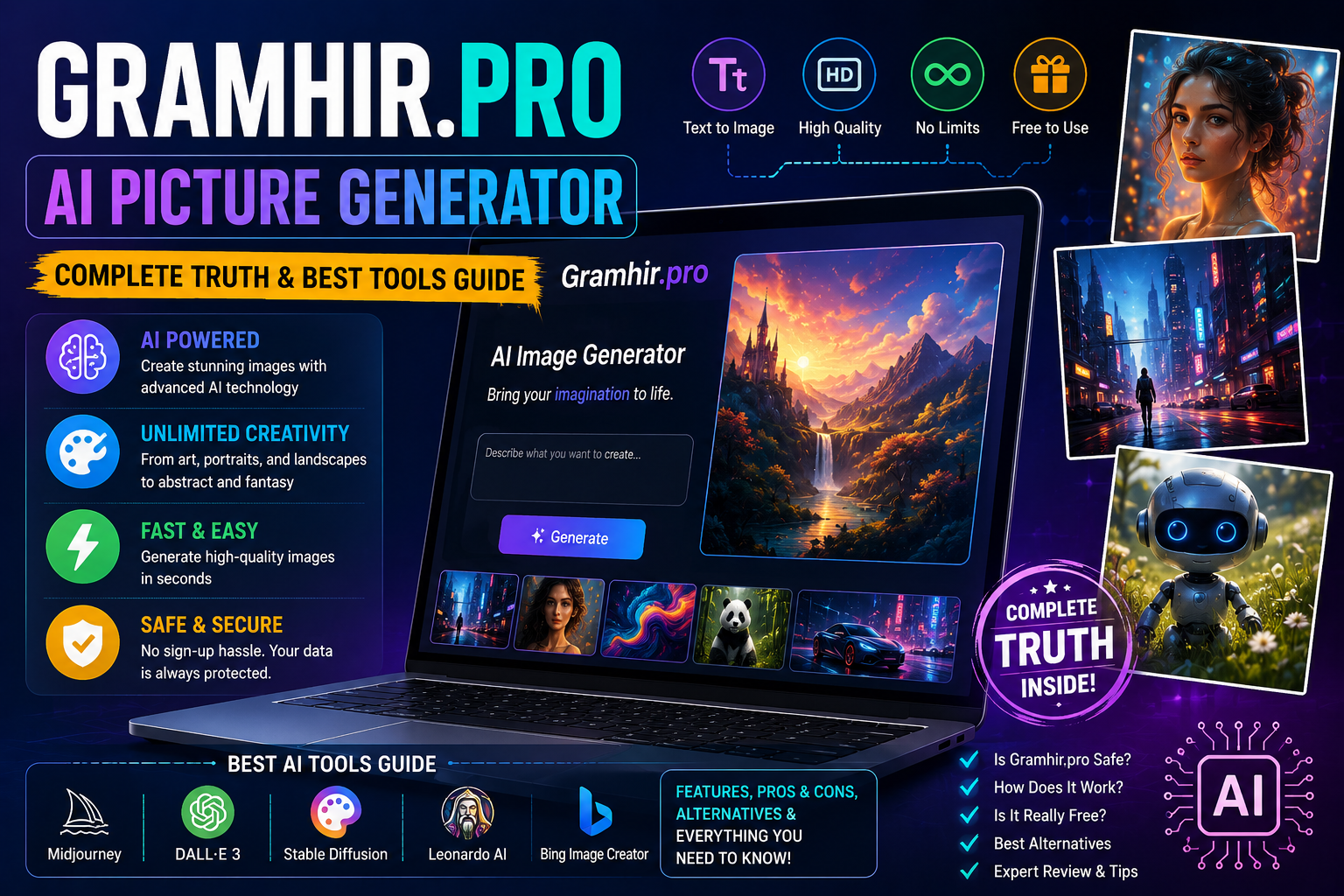 Gramhir.pro AI Picture Generator