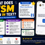 What Does WSM Mean in Text